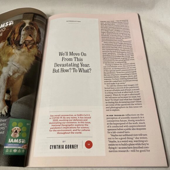 National Geographic November 2020 World Gone Viral Pandemic Changing Our View - Picture 6 of 10